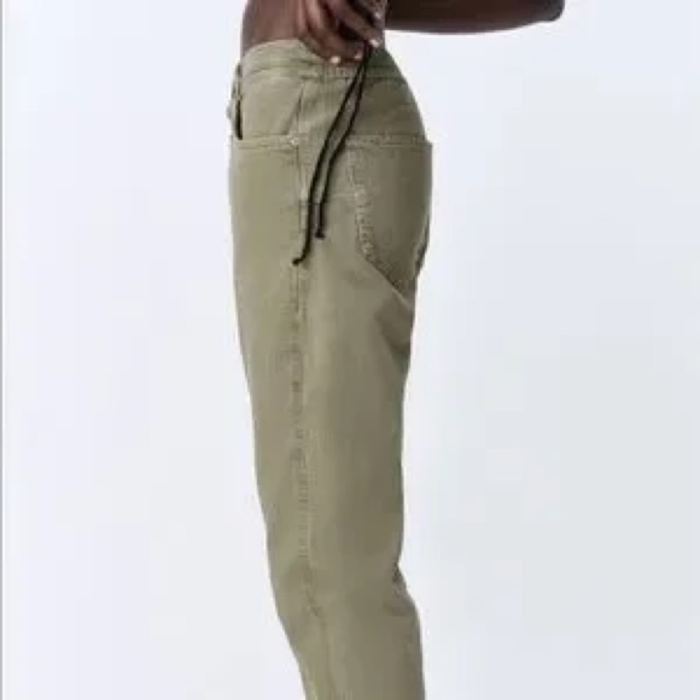 ZARA | Denim Khaki Pants